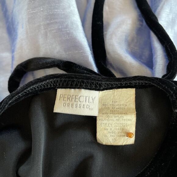 PERFECTLY Dressed Baby Girls Dress Blue Black Size 12 Months - Picture 7 of 7